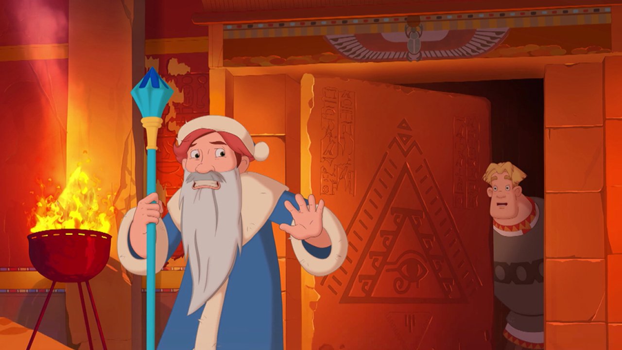 Три богатыря и принцесса Египта - Анимационный фильм