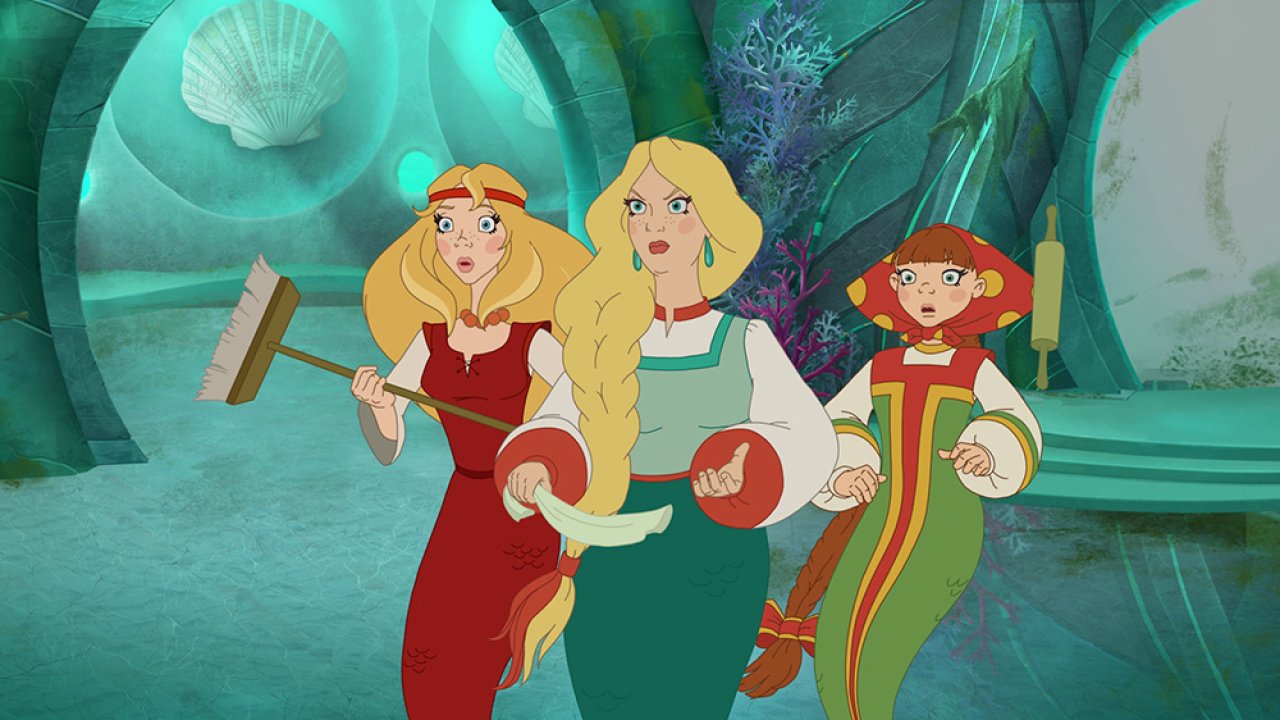 Три богатыря и Морской Царь - Анимационный фильм