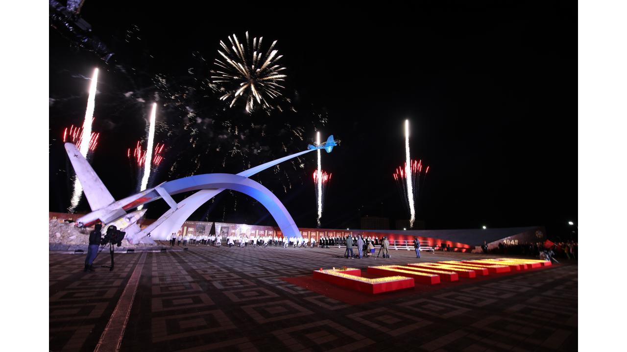 9 мая прошла торжественная церемония закрытия фестиваля «Спасибо за Победу!» в Туле